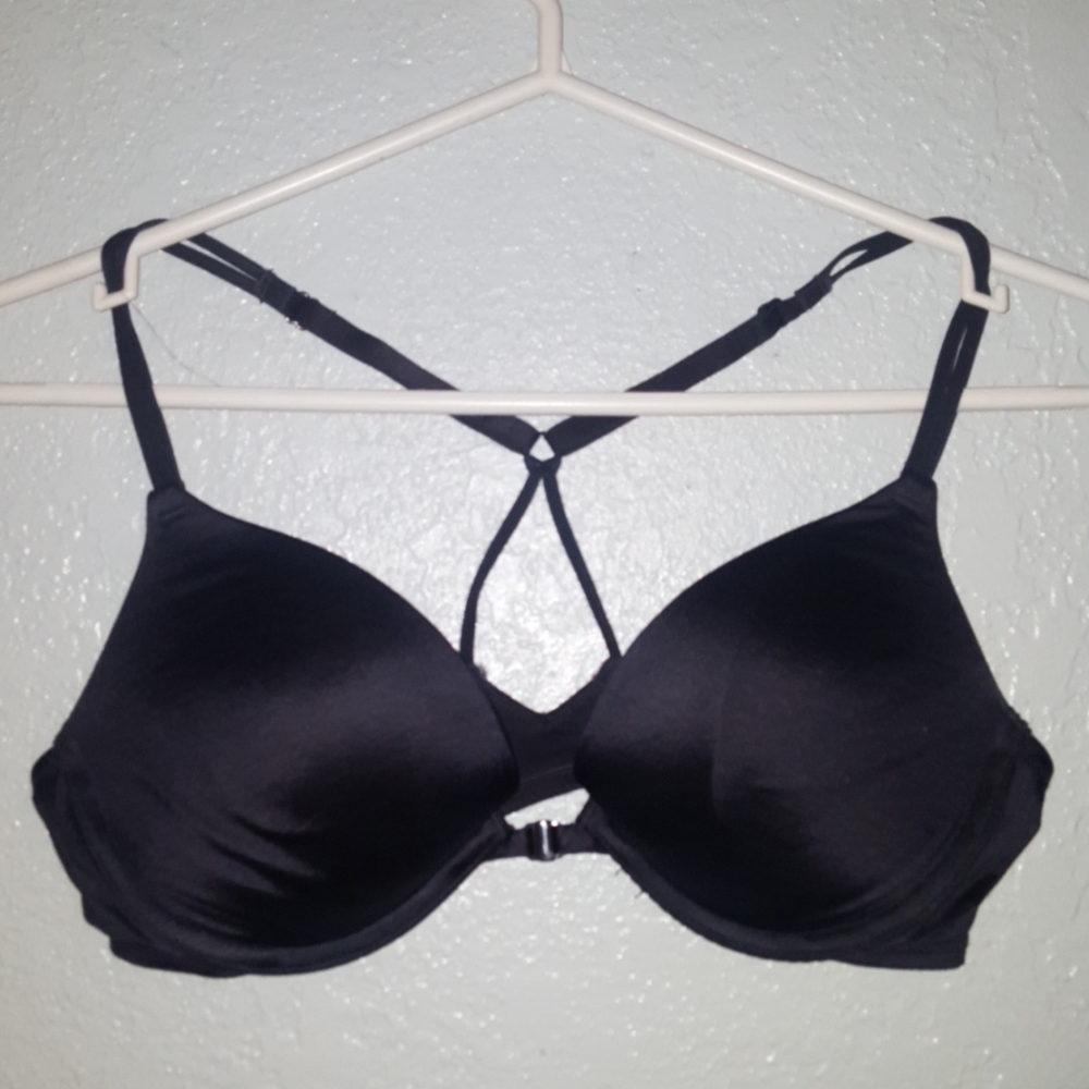 Black push up bra